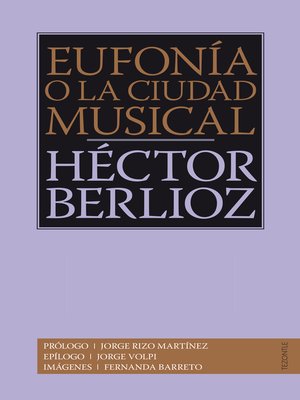 cover image of Eufonía o la ciudad musical